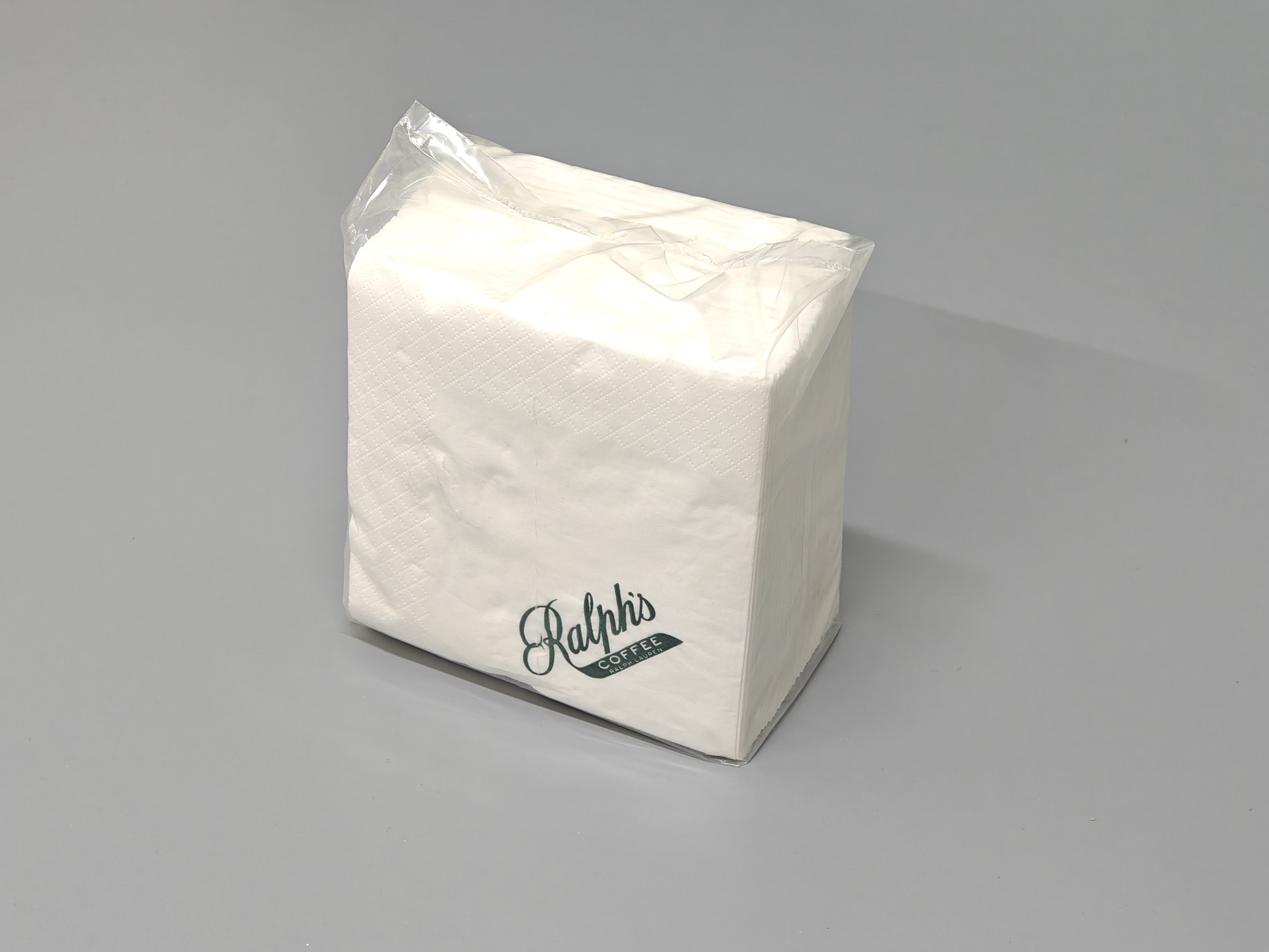 23cm*2-ply white pulp napkins